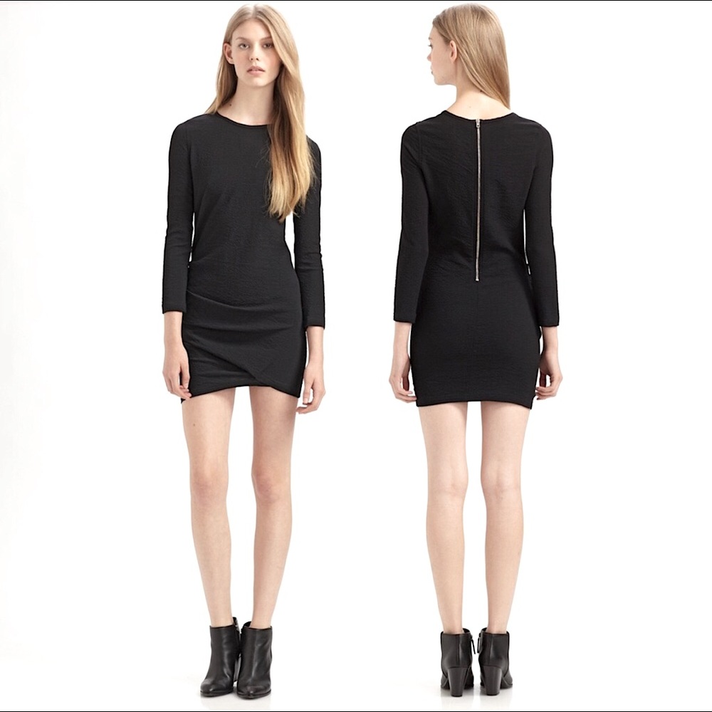 IRO Diana Asymmetrical Shift Dress XS/0
